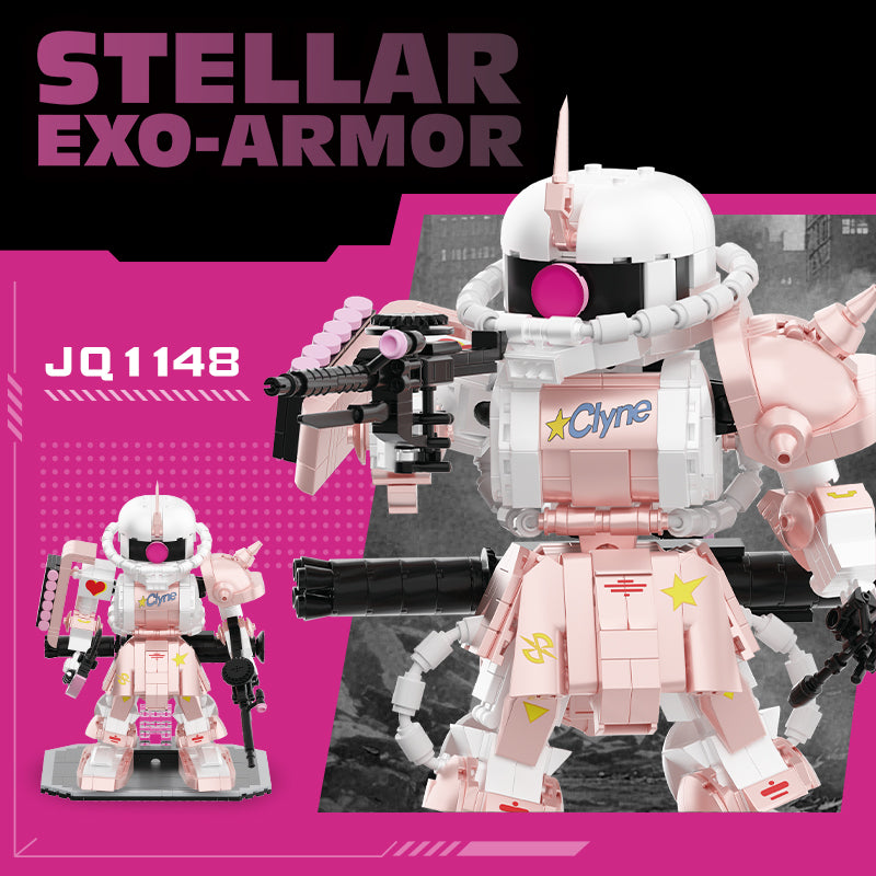 JIQI Pink Mecha Model Kit JQ1148 - 4.jpg