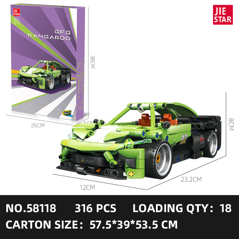 JIESTAR Car Model Bundle Set 2-Pack SKU image - image 07