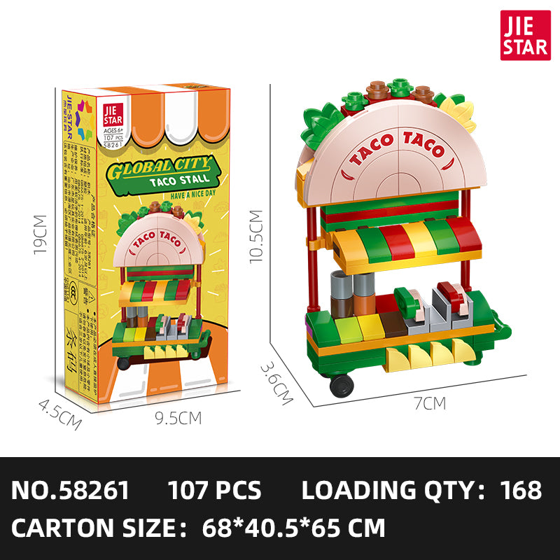 JIESTAR City Building Block Set 8-Pack SKU image - 58261-sku.jpg