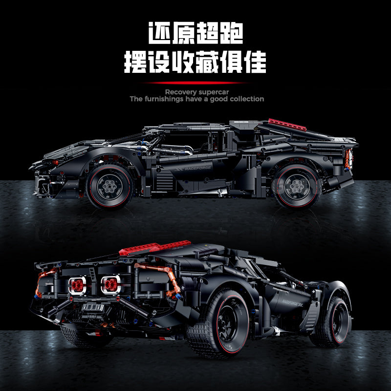 GULY 1:8 Electroplated Sports Car Model Kit 10618 - 主图-5.jpg
