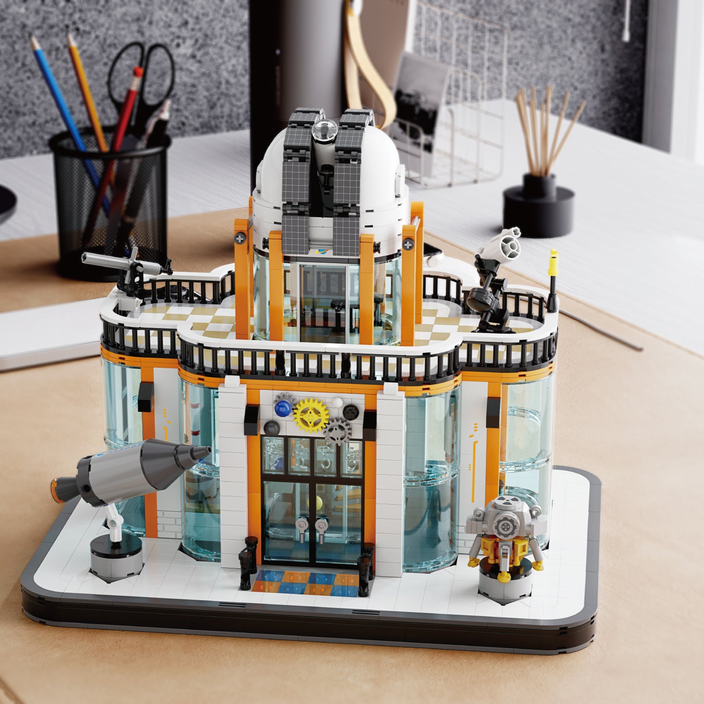 Xbert Aerospace Museum Building Block Set - 66141-8.jpg