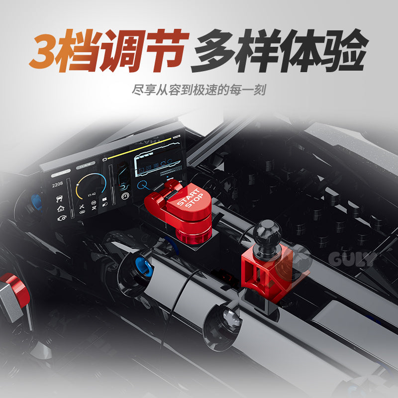 GULY 1:8 Electroplated Sports Car Model Kit 10627 - 800主图-5.jpg