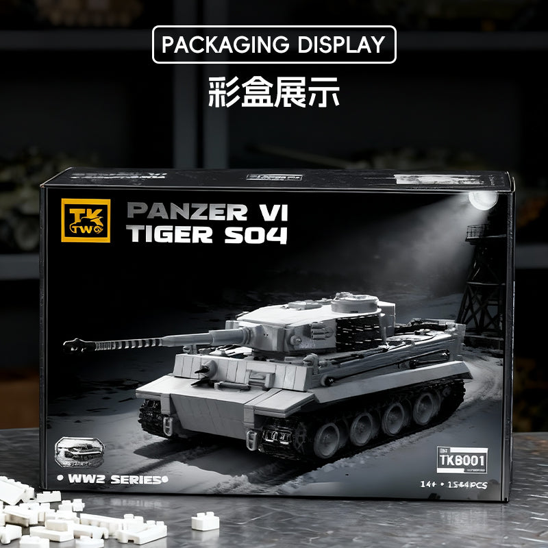 TK Two Tiger I Heavy Tank Model Kit - 主图800x800-5.jpg