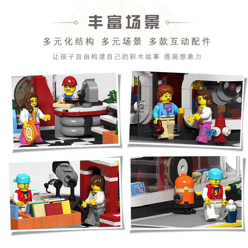 JIESTAR Concert Hall Building Block Set - 89105-5.jpg