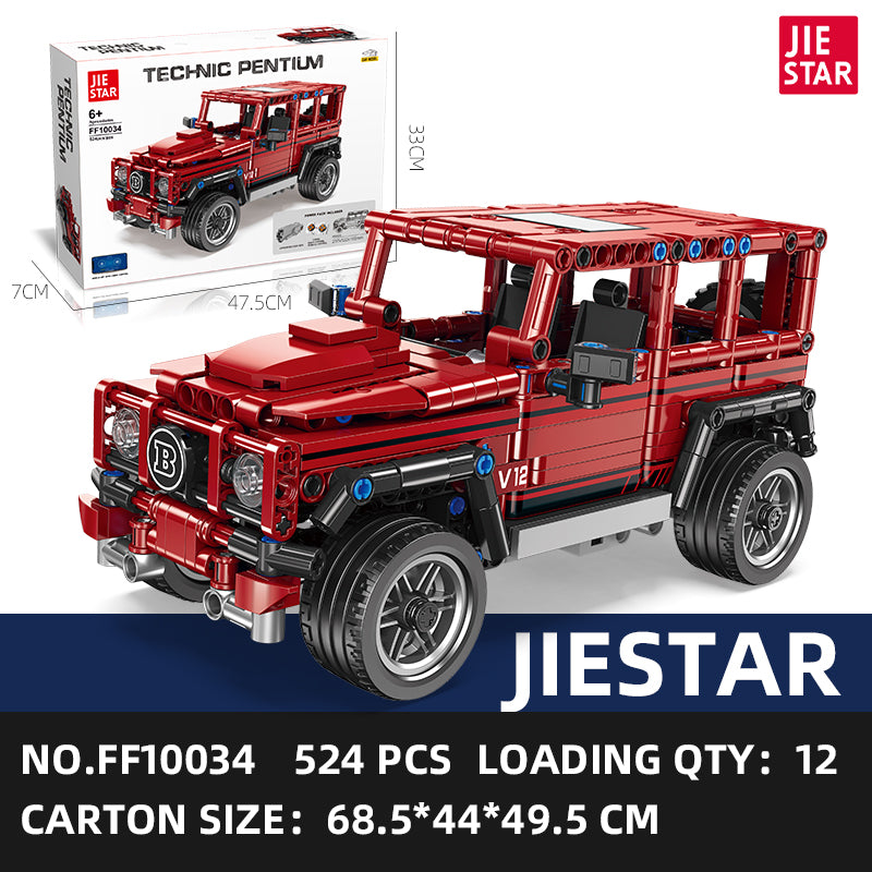 JIESTAR Car Model Building Block Set 2-Pack SKU image - FF10034-sku.jpg