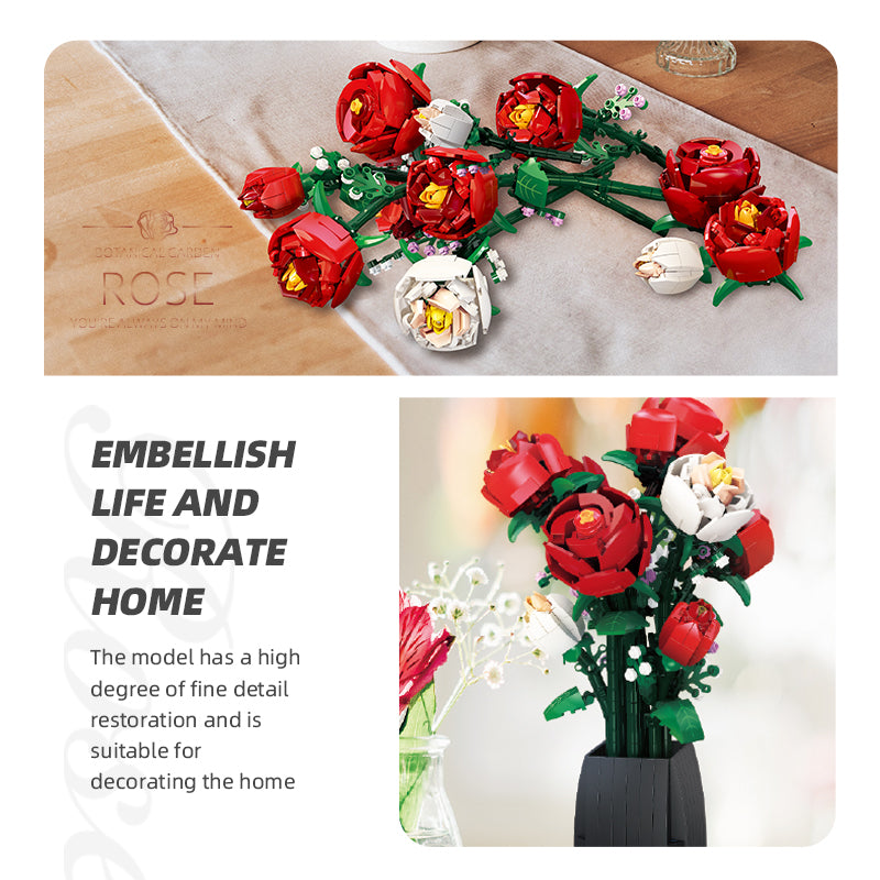 JIESTAR Fine Model. Rose Flower Building Block Set - JJ9010-4.jpg