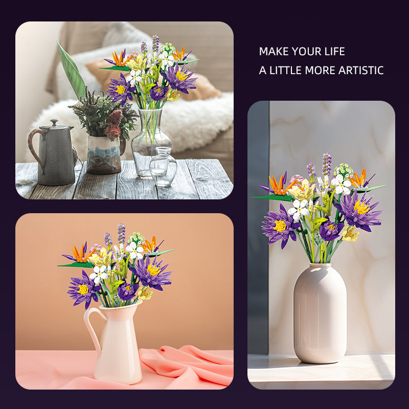JIESTAR Bouquet Building Block Set - JJ9046-4.jpg