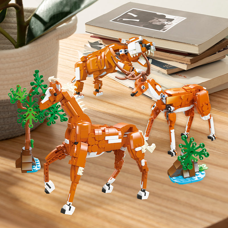 JIESTAR Horse (Three-In-One) Building Block Set - JJ9113-4.jpg