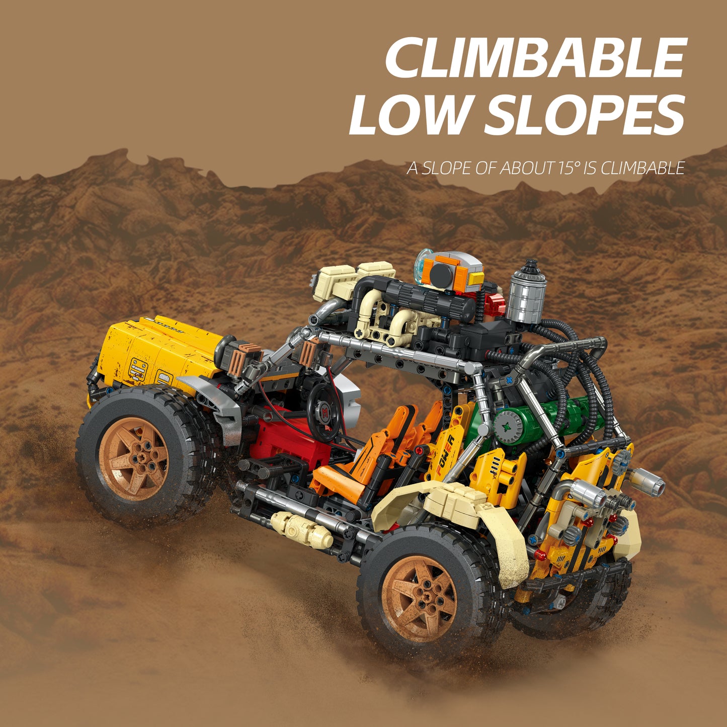 JIESTAR Wasteland Navigator Bengbeng Building Block Set - JJ9199-4.jpg