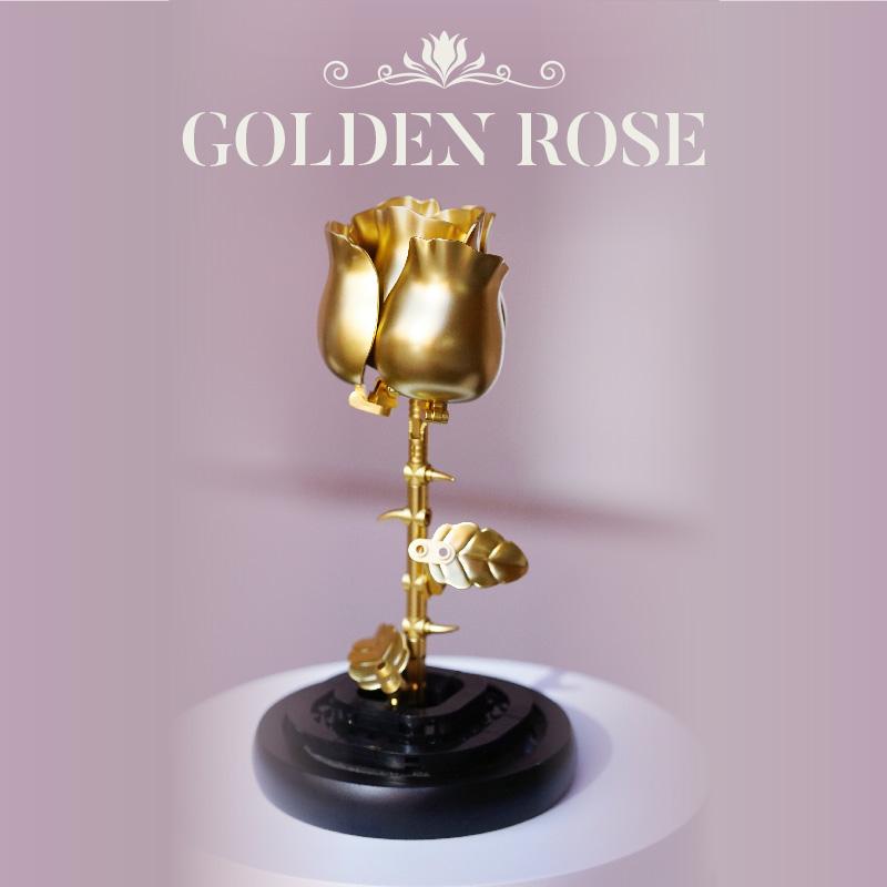 Zoin Gold Rose Building Set