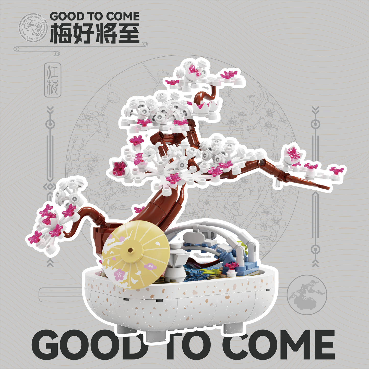 Zoin Plum Blossom Bonsai Building Set