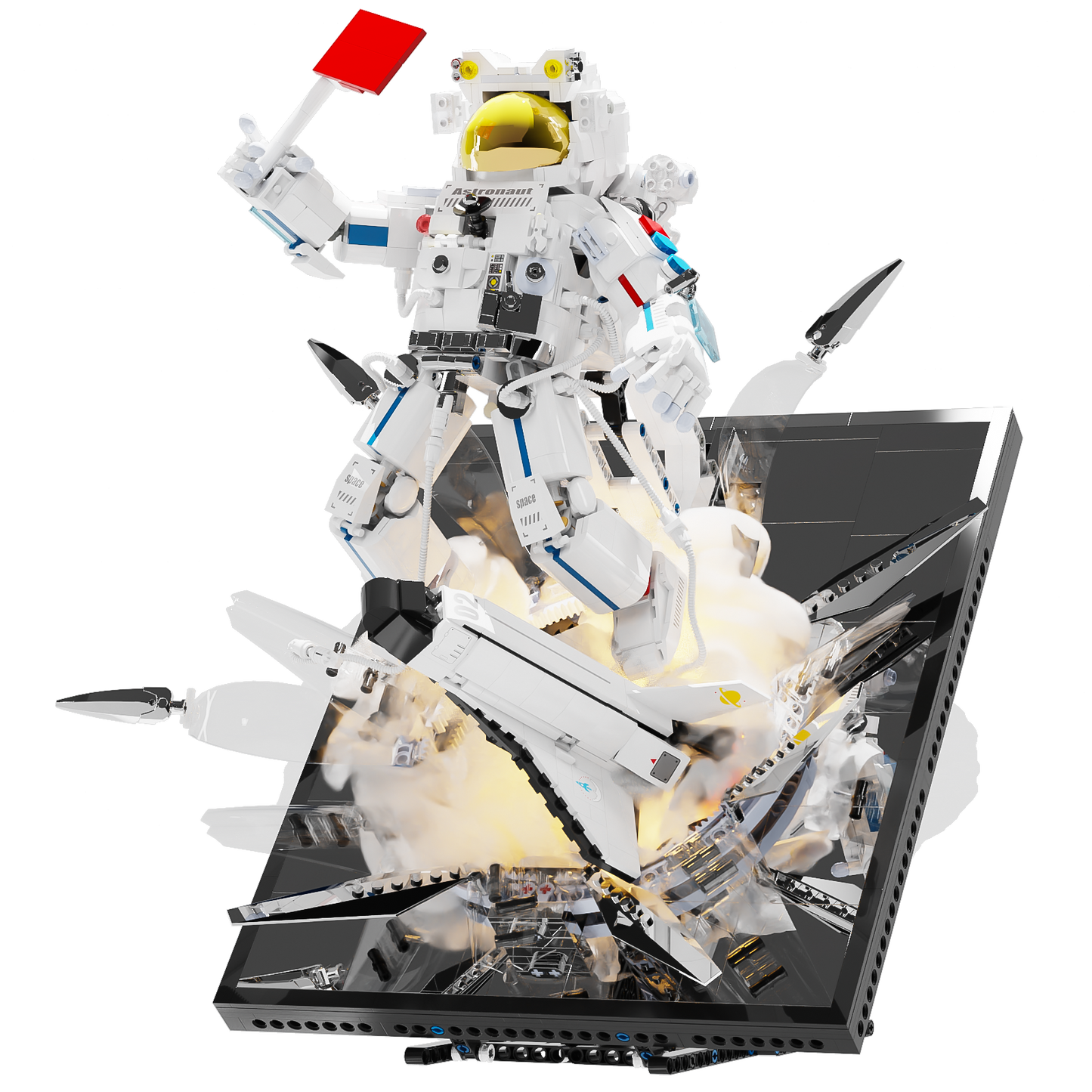 JIQI Astronaut Display Model Kit JQ1102 SKU image - 透明底.png