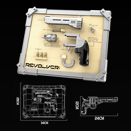 JIQI Display Model Building Set JQ1104 - 1104左轮手枪-11.jpg