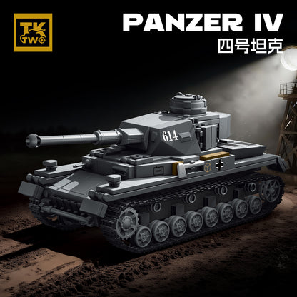 TK Two Panzer IV Tank Model Kit - 1440x1440主图-1.jpg