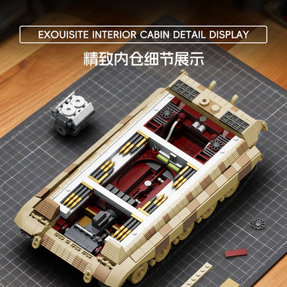 TK Two King Tiger Tank Model Kit - 1440x1440主图-3.jpg