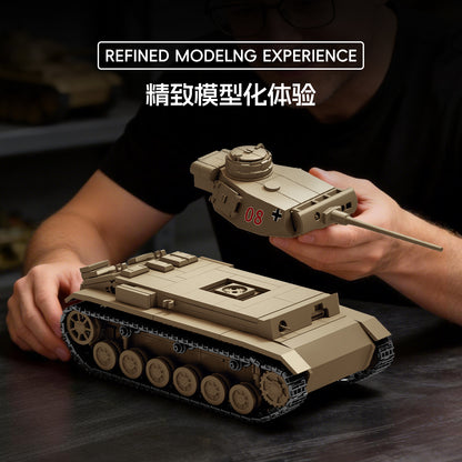 TK Two Panzer III Tank Model Kit - 1440x1440主图-3.jpg