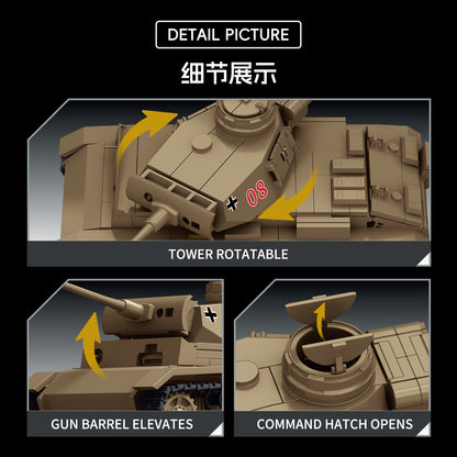 TK Two Panzer III Tank Model Kit - 1440x1440主图-4.jpg