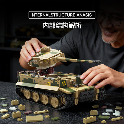 TK Two Lucky Tiger Tank Model Kit - 1440x1440主图-4.jpg