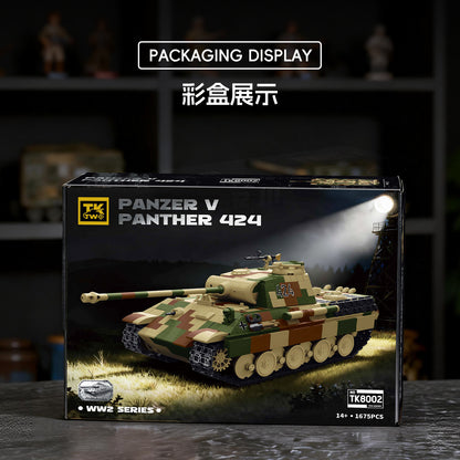 TK Two Panther Tank Model Kit - 1440x1440主图-5.jpg