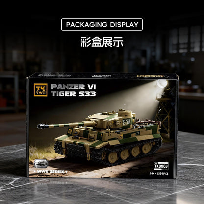 TK Two Lucky Tiger Tank Model Kit - 1440x1440主图-6.jpg