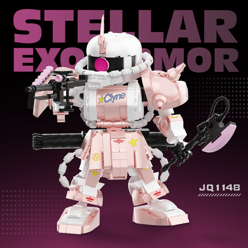 JIQI Pink Mecha Model Kit JQ1148 - 1.jpg