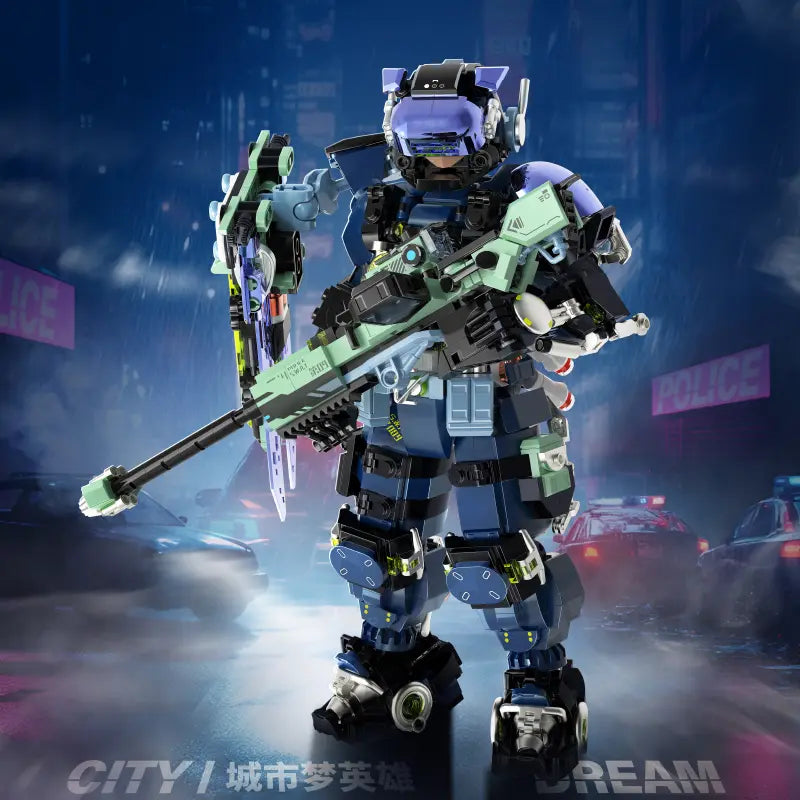 iBlock Rapid Response Team Building Set