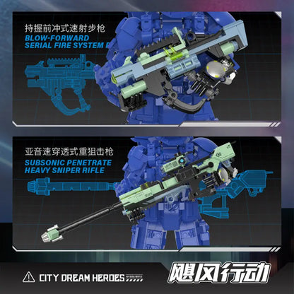 iBlock Rapid Response Team Building Set