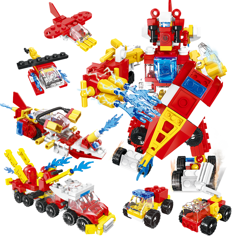 JIESTAR Swift Mecha [12 Small Styles] Building Block Set - 22056-白底.png