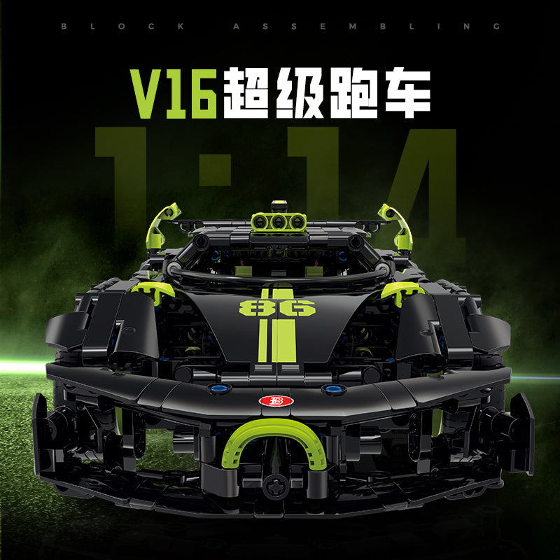 GULY 1:14 Sports Car Model Kit 60511 - 主图-2.jpg