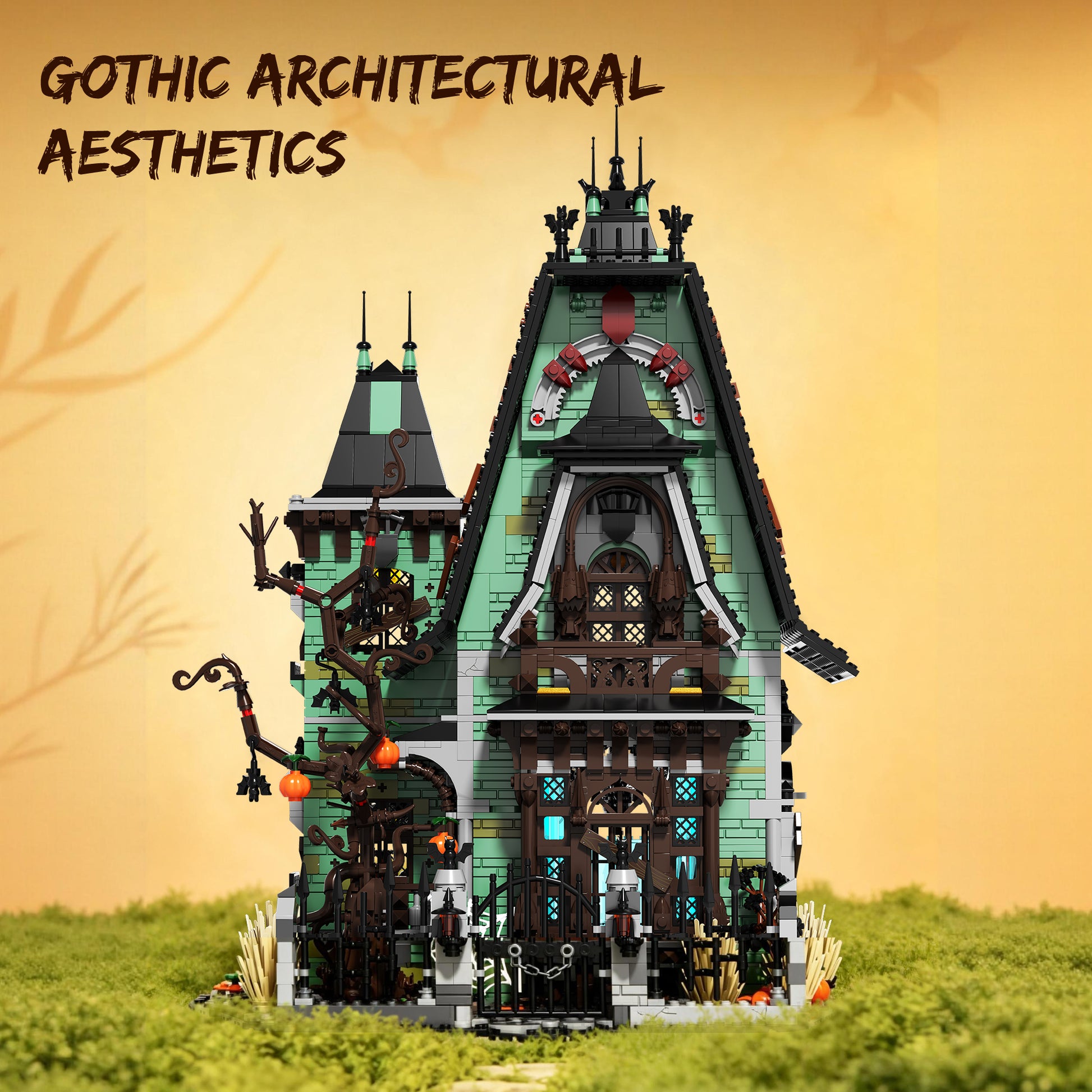 Xbert Haunted House Building Block Set - 2.jpg