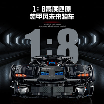 GULY 1:8 Electroplated Sports Car Model Kit 10618 - 主图-2.jpg