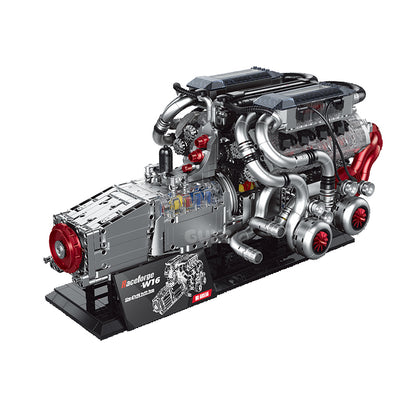 GULY W16 Engine Model Kit 60556 - 白底图.jpg