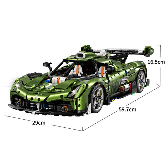 GULY 1:8 Electroplated Sports Car Model Kit 10628 - 白底图.jpg