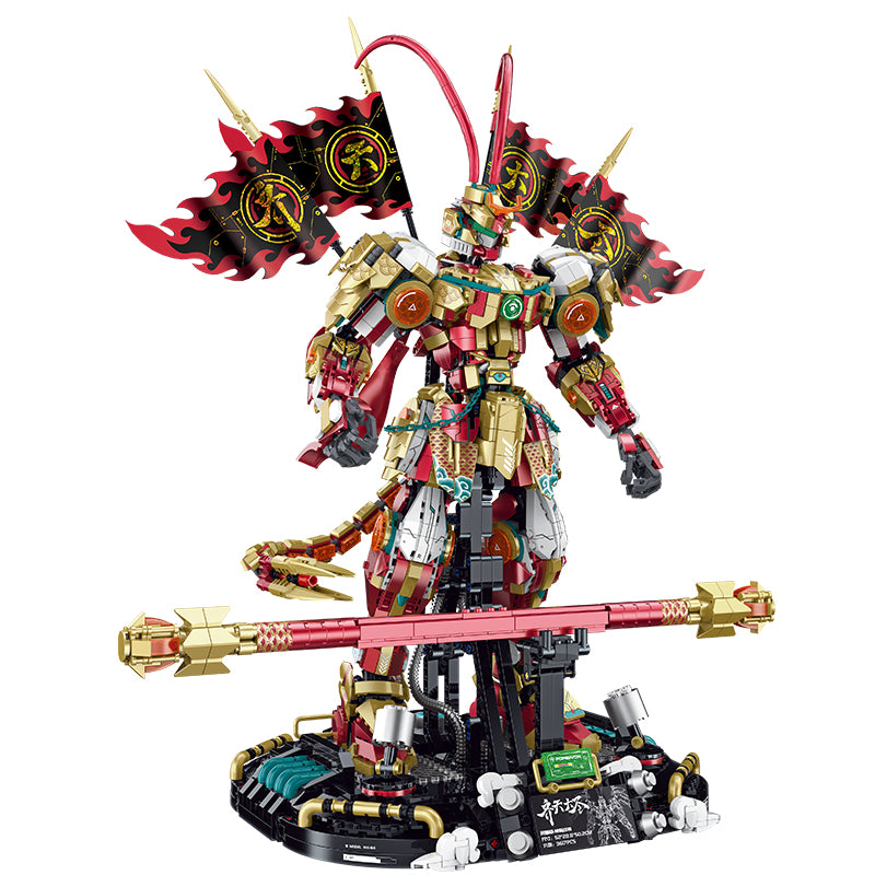 GULY Electroplated Mecha Model Kit 80502 SKU image - 白底图.jpg