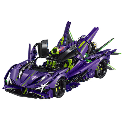 GULY 1:8 Electroplated Sports Car Model Kit 10614 - 白底图.jpg