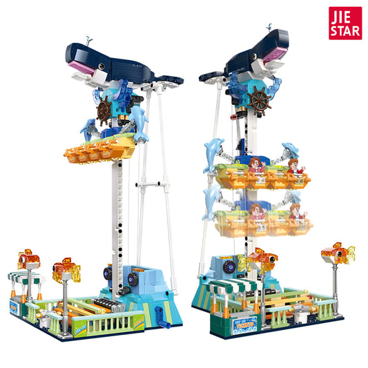 JIESTAR Deep Sea Rappelling Building Block Set - 37403-白底.jpg