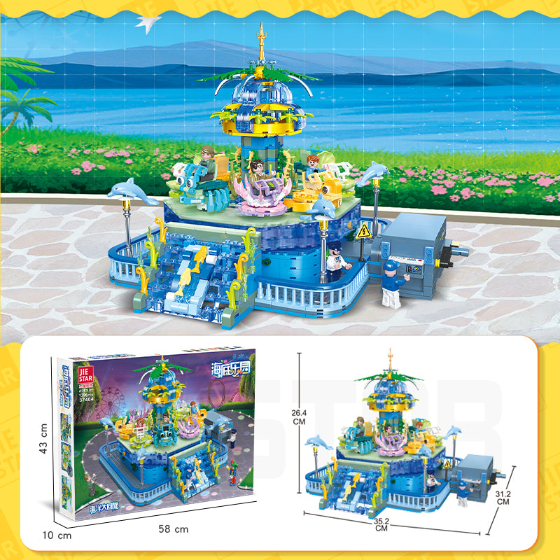 JIESTAR Ocean Slalom Building Block Set - 37404-3.jpg