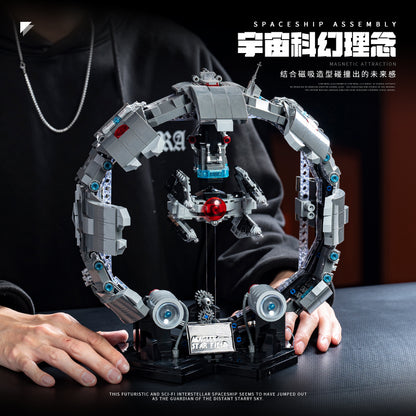 JIQI Floating Space Fighter Model Kit JQ1166 - 3.jpg