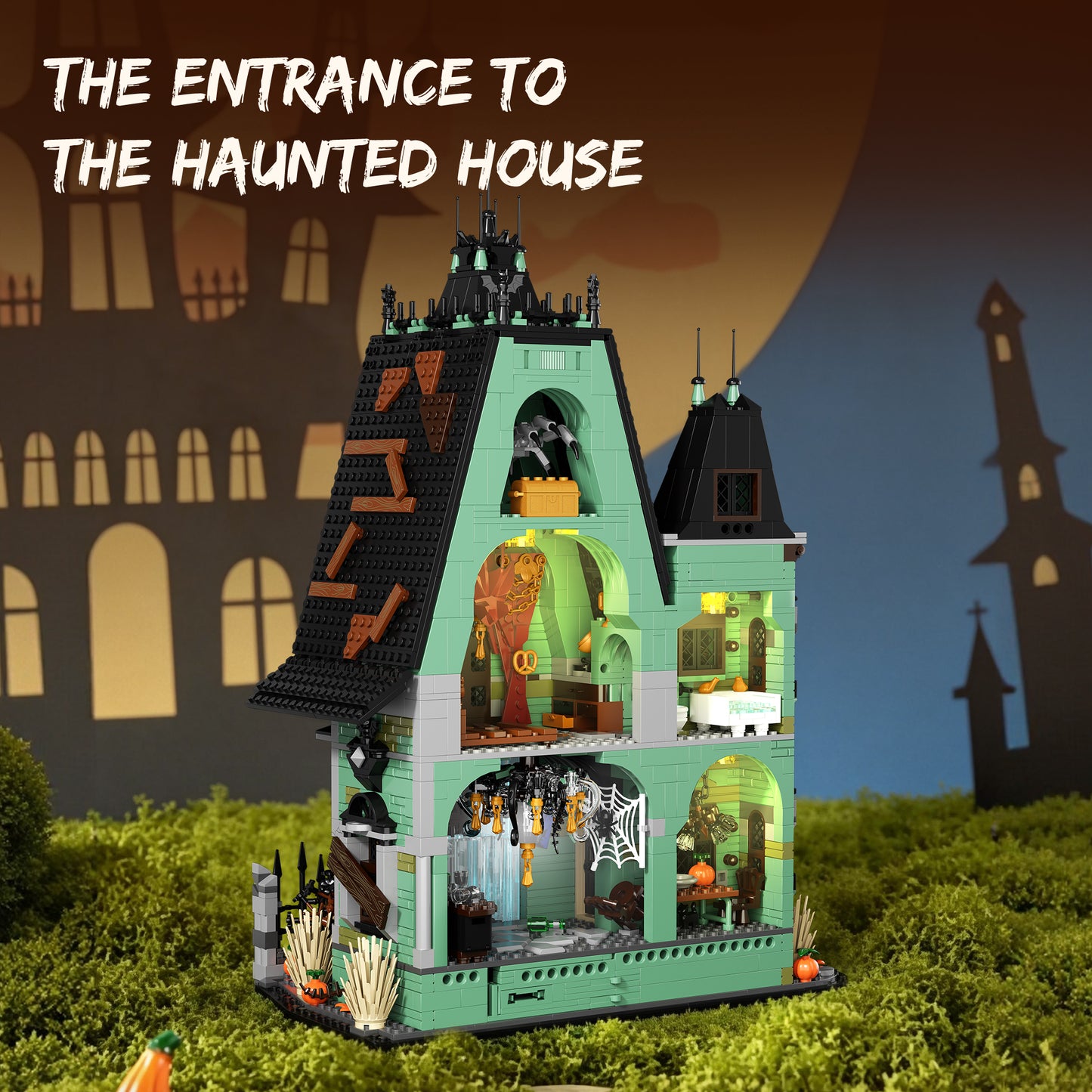 Xbert Haunted House Building Block Set - 3.jpg