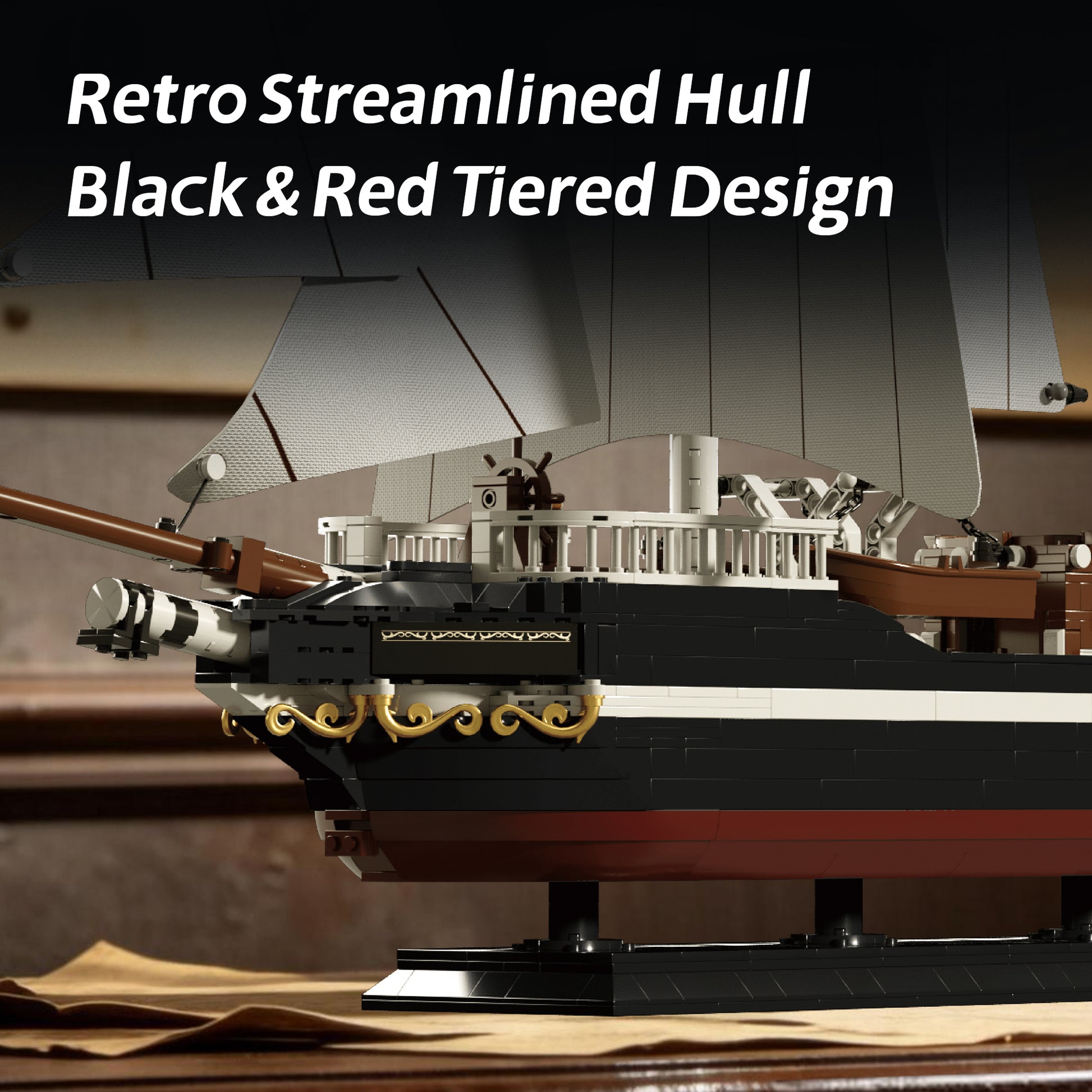 Xbert Clipper Sailing Ship Model Kit - 3.jpg