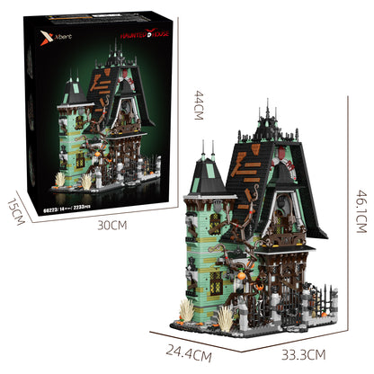 Xbert Haunted House Building Block Set SKU image - 尺寸.jpg