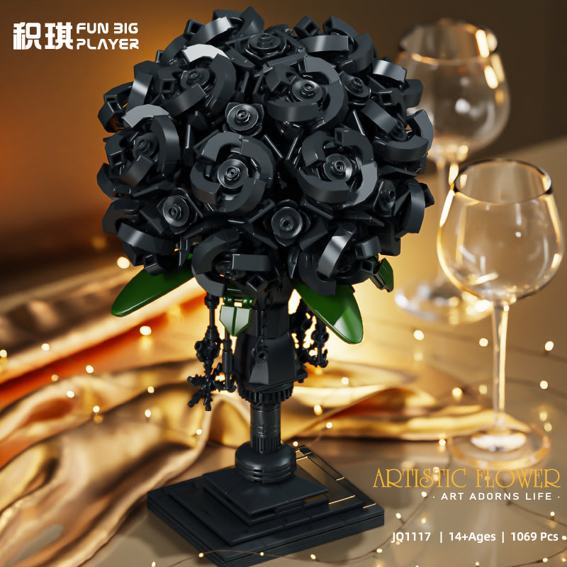 JIQI Black Firework Display Building Set JQ1117 - 主图- (4).jpg