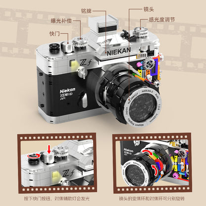 JIQI Retro SLR Camera Building Set JQ1132 - 4.jpg