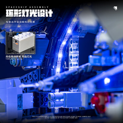 JIQI Floating Space Fighter Model Kit JQ1166 - 4.jpg