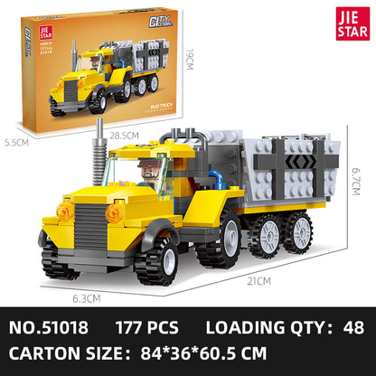 JIESTAR Engineering Vehicle Building Block Set 3-Pack SKU image - 51018-sku.jpg