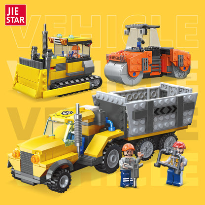 JIESTAR Engineering Vehicle Building Block Set 3-Pack - 51018+51019+51020-1.jpg