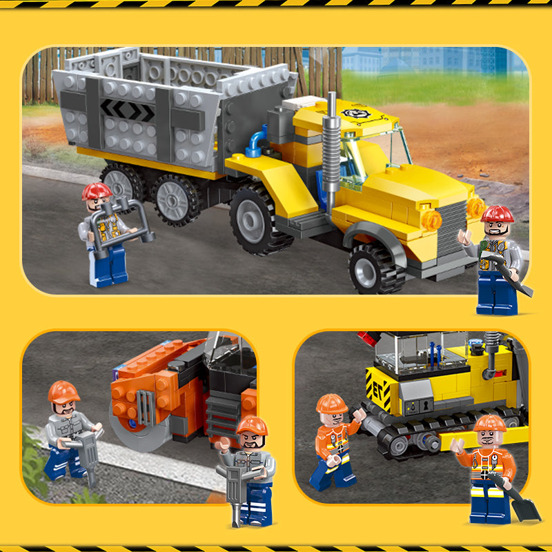 JIESTAR Engineering Vehicle Building Block Set 3-Pack - 51018+51019+51020-4.jpg