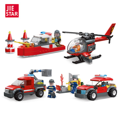 JIESTAR Fire Rescue Building Block Set 3-Pack - 52013-52016-白底.jpg
