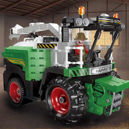 JIESTAR Pasture Harvester Building Block Set - 57002-1.jpg
