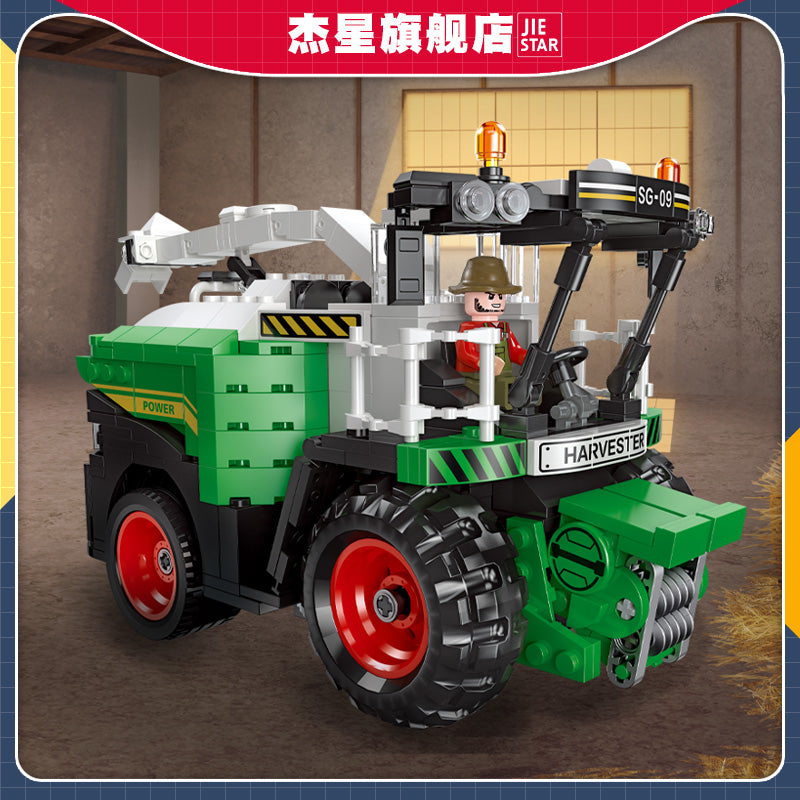 JIESTAR Pasture Harvester Building Block Set - 57002-2.jpg